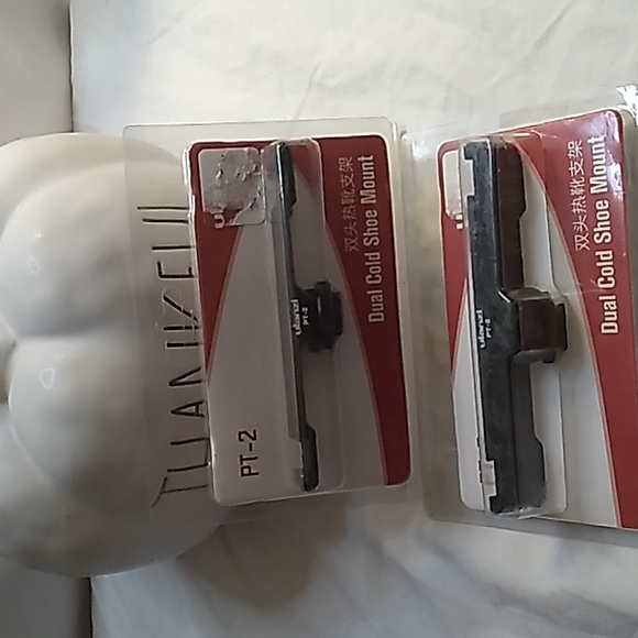 Ulabzi Other - 2 Dual Cold Shoe Mounts PT-2 Ulanzi in black